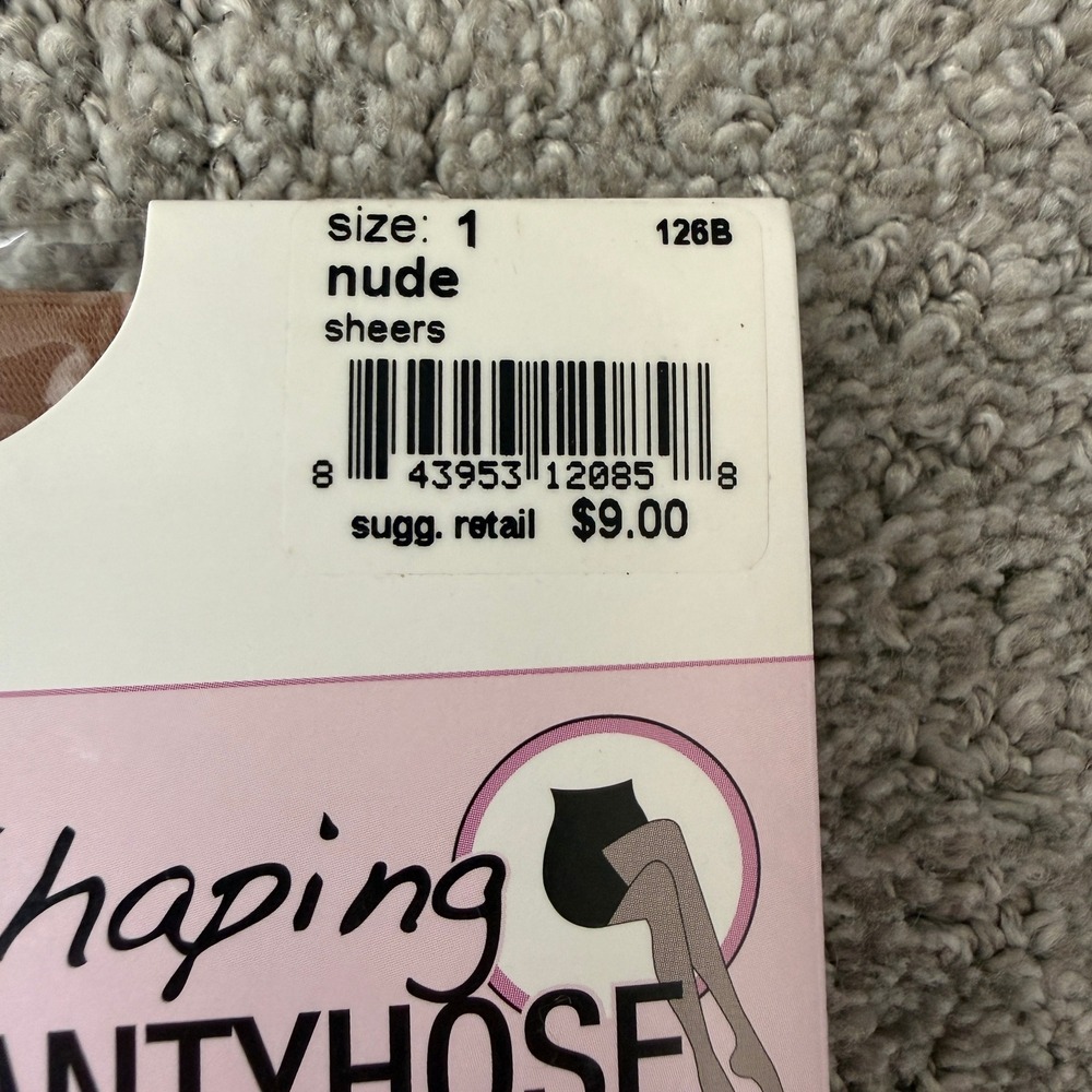 NWT ASSETS by Sara Blakely Shaping Pantyhose Nude Sheers Size 1 - Picture 2 of 5